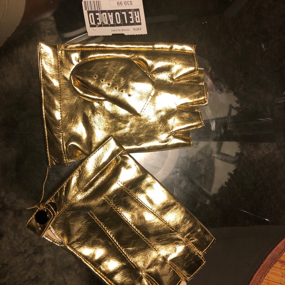 COPY - Gold gloves ( Phone Gloves)